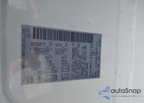 2018 Infiniti Qx60 z USA, uszkodzony, nr VIN 5N1DL0MN9JC516710